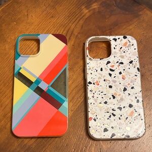 Sonix Colorful Geometric and Terrazzo iPhone Cases